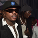 Gunna and Young Thug attend Gunna’s DS4EVER LA Listening Party on January 06, 2022 in Los Angeles, California.